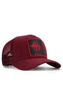 Jokzilla Logolu Bordo Trucker Şapka