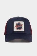 Made in 1987 Logolu Lacivert-Bordo Trucker Şapka