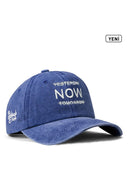 Vintage Beyzbol Mavi Şapka