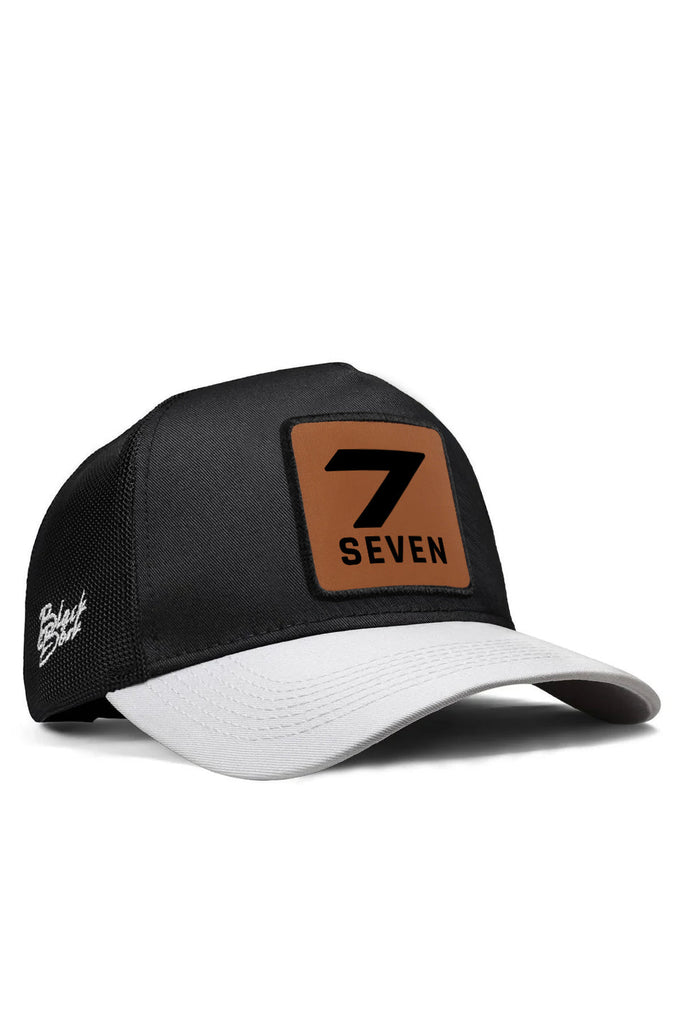 7-numara-logolu-beyaz-siyah-trucker-sapka-2222 - BlackBörk TR