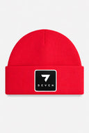 Red Beret with Number 7 Logo