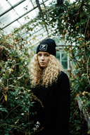 Black Beanie with Number 7 Logo