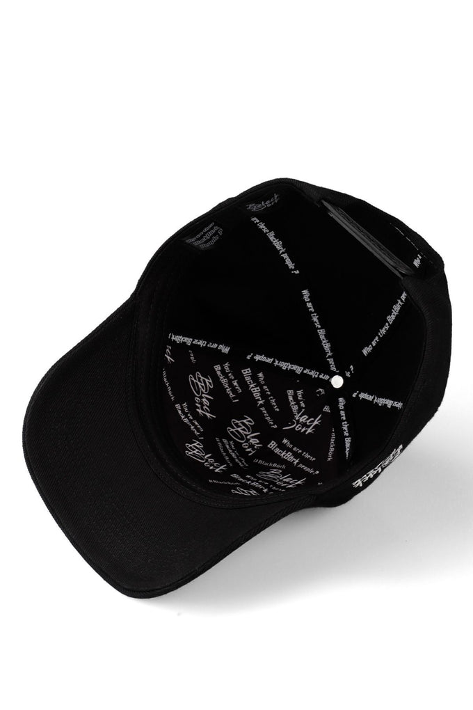 Black Baseball Cap with Number 7 Logo