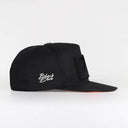 Black Hip Hop Hat with Number 7 Logo