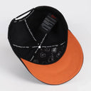 Black Hip Hop Hat with Number 7 Logo