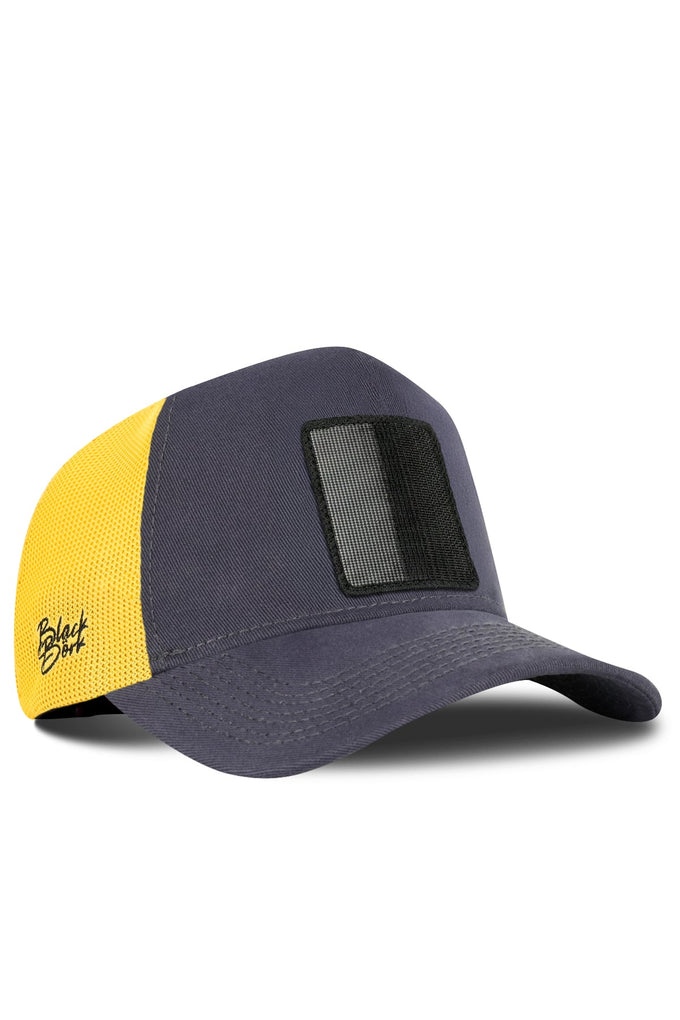 antrasit-sari-trucker-sapka-5075 - BlackBörk TR