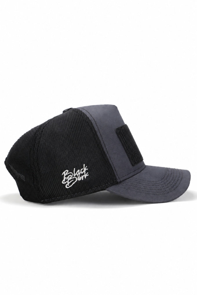 Antrasit-Siyah Trucker Şapka