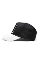 Aslan Logolu Beyaz-Siyah Trucker Şapka