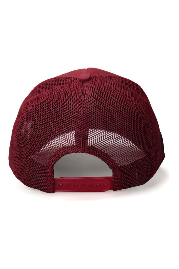 aslan-logolu-bordo-trucker-sapka-1914 - BlackBörk TR
