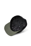 Aslan Logolu Haki-Siyah Trucker Şapka