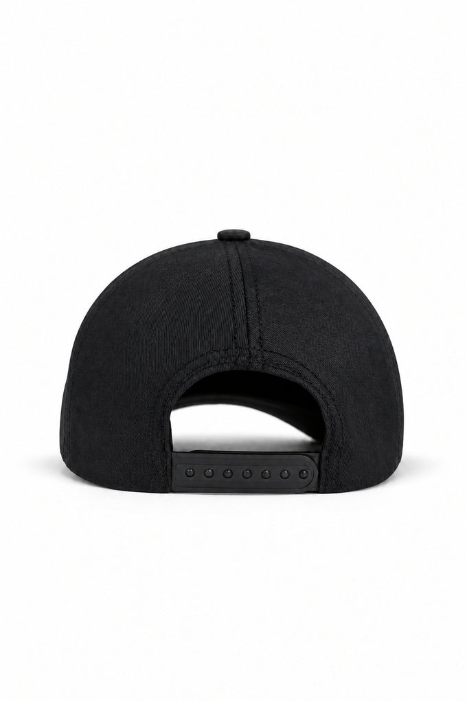 Lion Logo Tile-Black Baseball Premium Cap