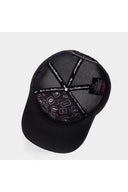 Aslan Logolu Siyah-Gri Trucker Şapka