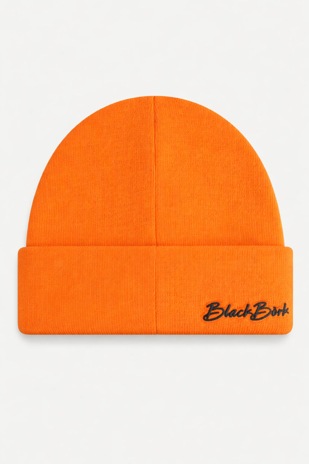 Orange Kids' Beanie with Lion Logo