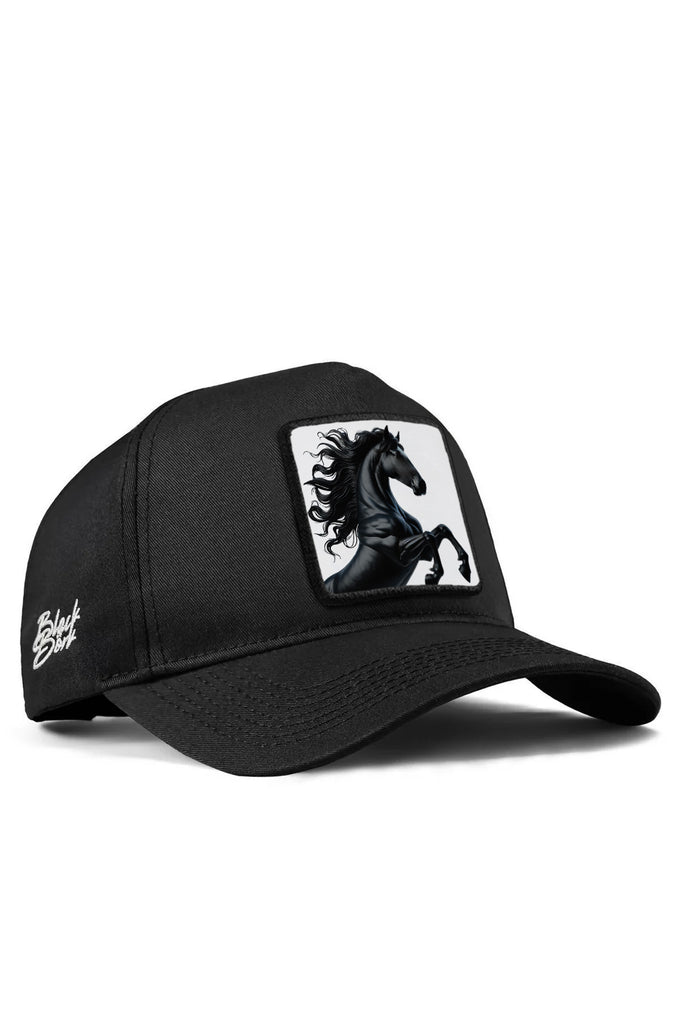 at-logolu-siyah-beyzbol-sapka-1008 - BlackBörk TR