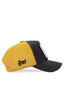 Ayı Logolu Antrasit-Sarı Trucker Şapka