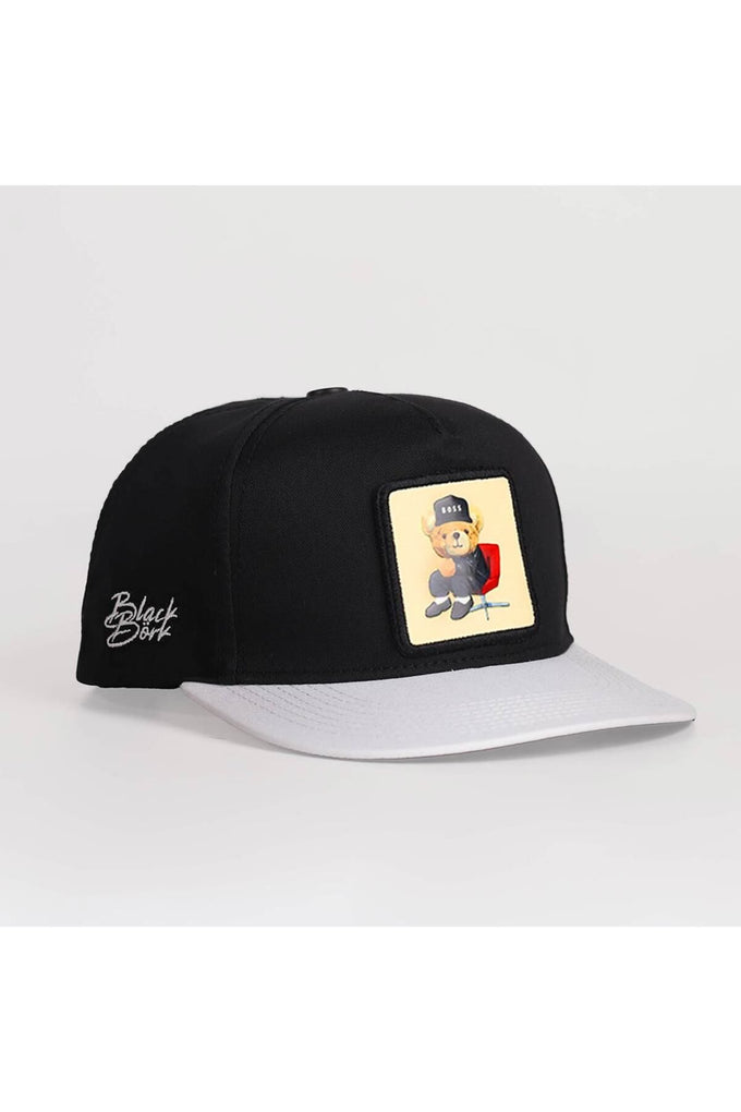 ayi-logolu-beyaz-siyah-hip-hop-sapka-1846 - BlackBörk TR