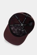Brown-Beige Baseball Cap with Bear Logo