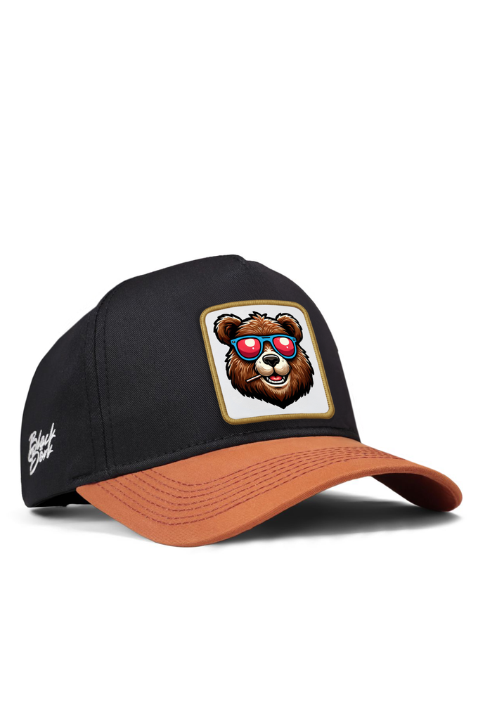 ayi-logolu-kiremit-siyah-beyzbol-premium-sapka-5745 - BlackBörk TR