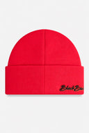 Red Beret with Bear Logo