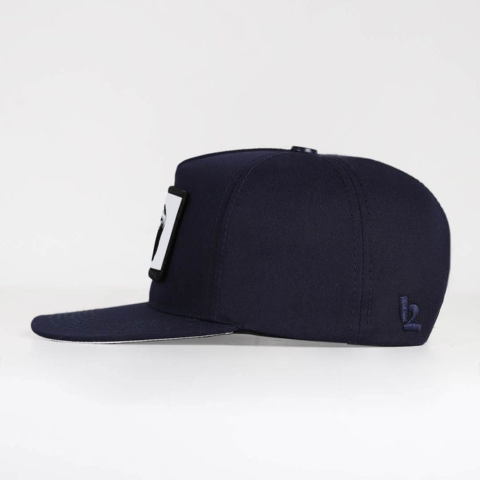 ayi-logolu-lacivert-hip-hop-sapka-3556 - BlackBörk TR