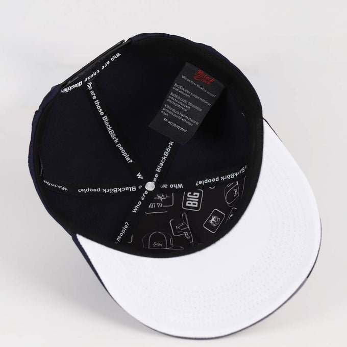ayi-logolu-lacivert-hip-hop-sapka-3558 - BlackBörk TR