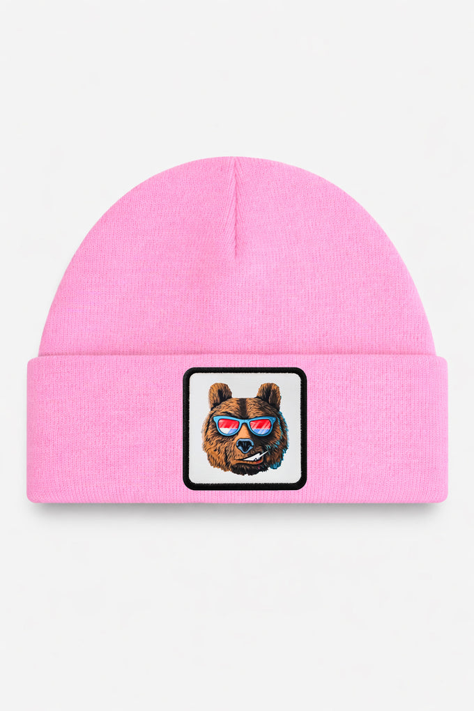 ayi-logolu-pembe-cocuk-bere-4959 - BlackBörk TR