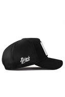 Ayı Logolu Siyah Trucker Şapka