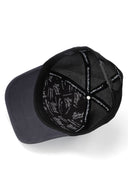 Back To The Future Logolu Antrasit-Siyah Trucker Şapka