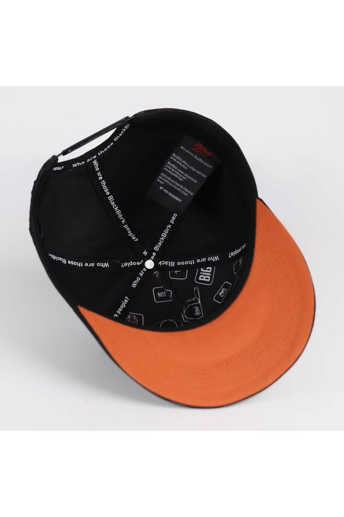 Black Hip Hop Cap with Bad Boy Logo