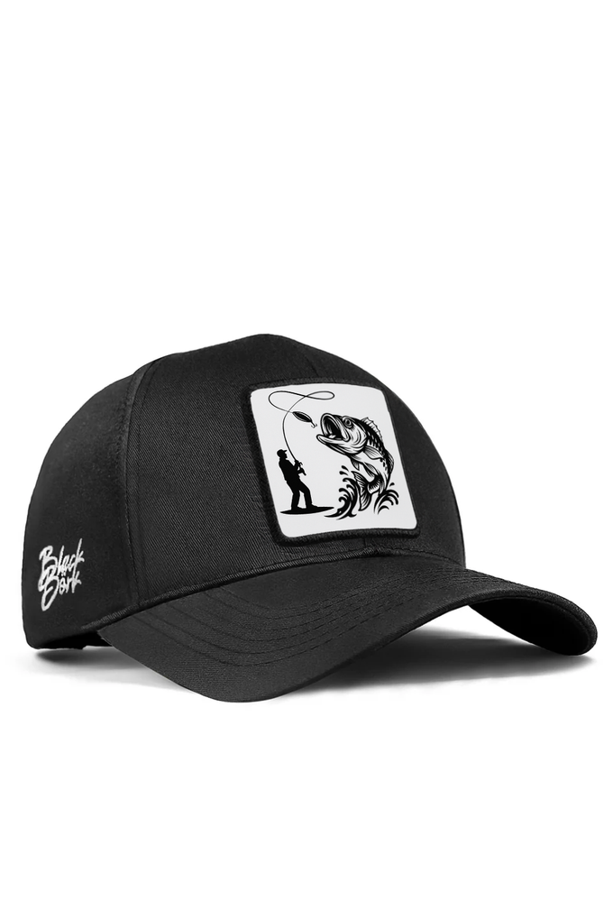 balikci-logolu-siyah-six-beyzbol-sapka-5581 - BlackBörk TR