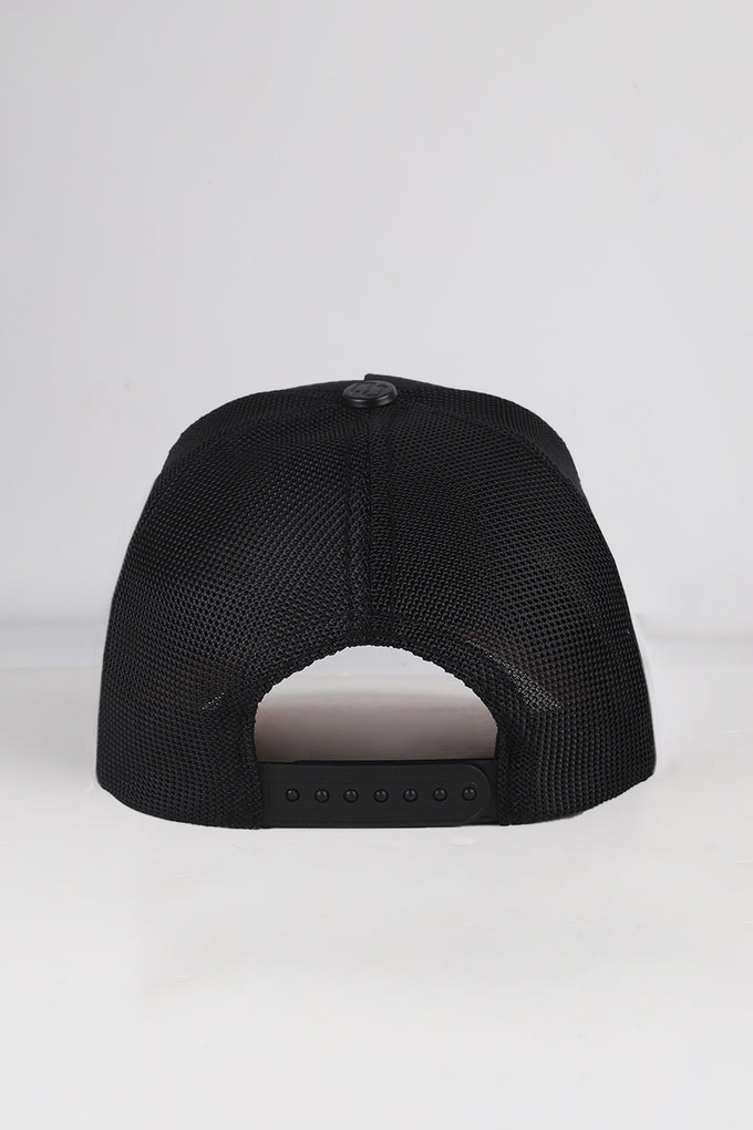 Basketbol Logolu Kiremit-Siyah Trucker Şapka