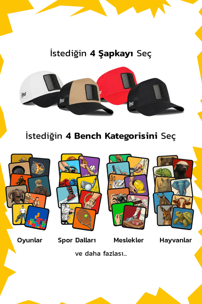 Bench Games - Create Your Cap Set