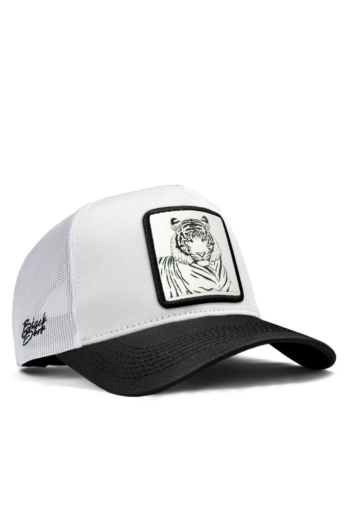 bengal-kaplan-logolu-siyah-beyaz-trucker-sapka-2548 - BlackBörk TR