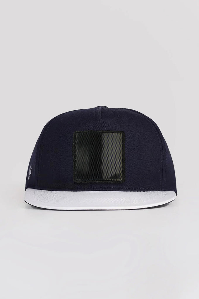 beyaz-lacivert-hip-hop-sapka-1841 - BlackBörk TR