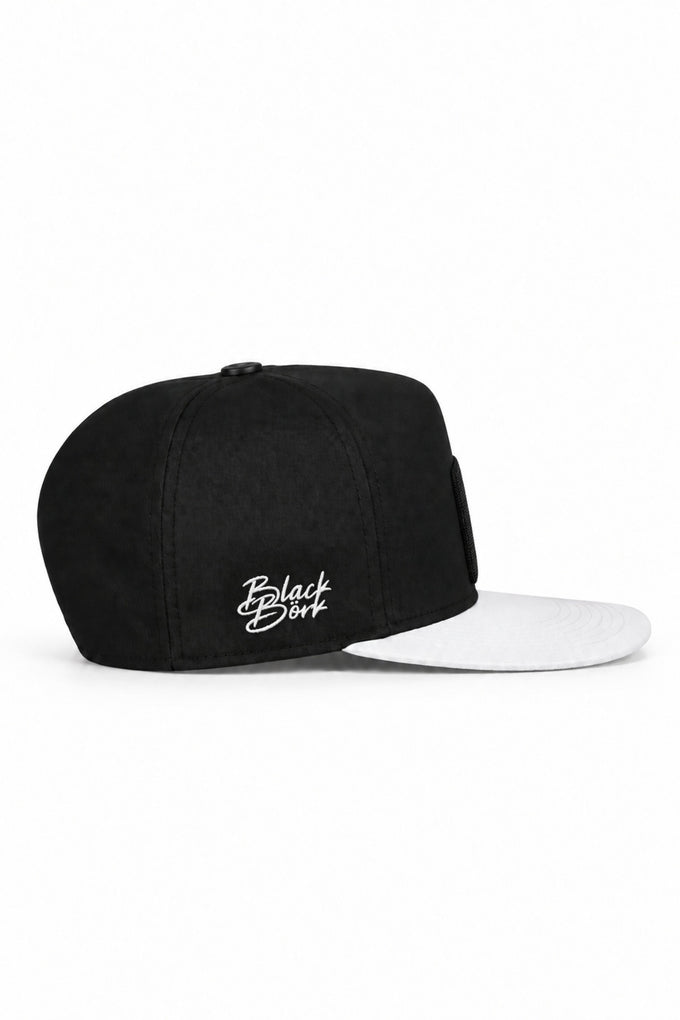 Beyaz-Siyah Hip Hop Şapka