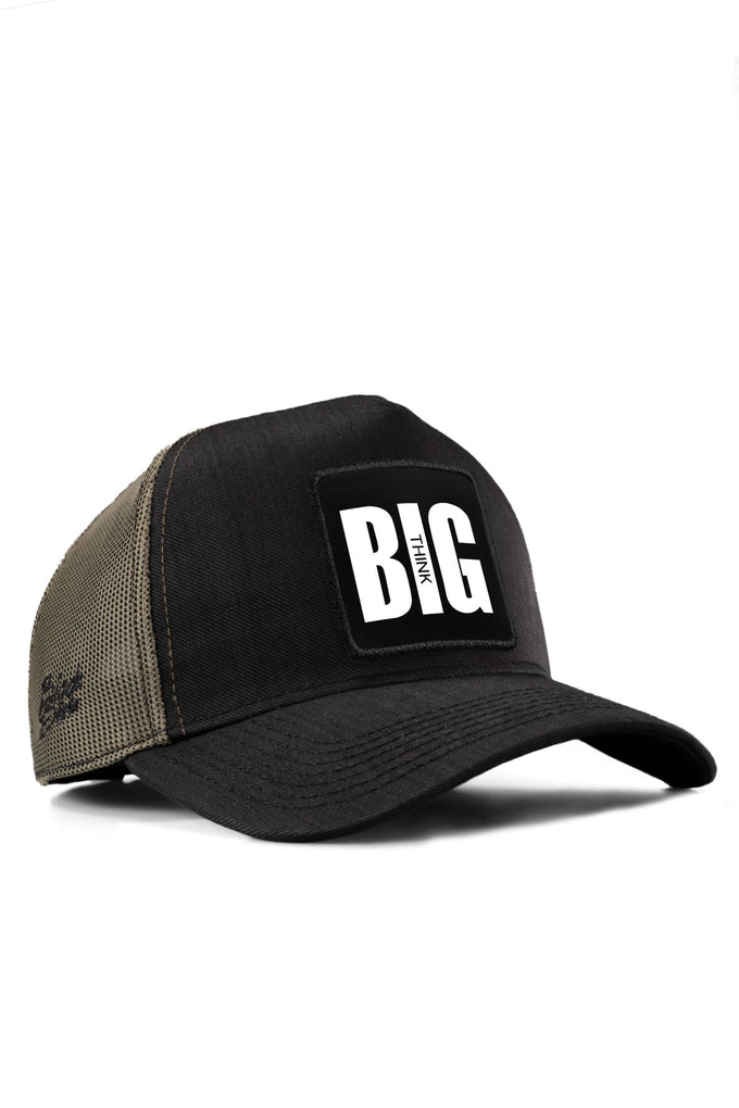 big-think-cordura-siyah-haki-trucker-sapka-5664 - BlackBörk TR