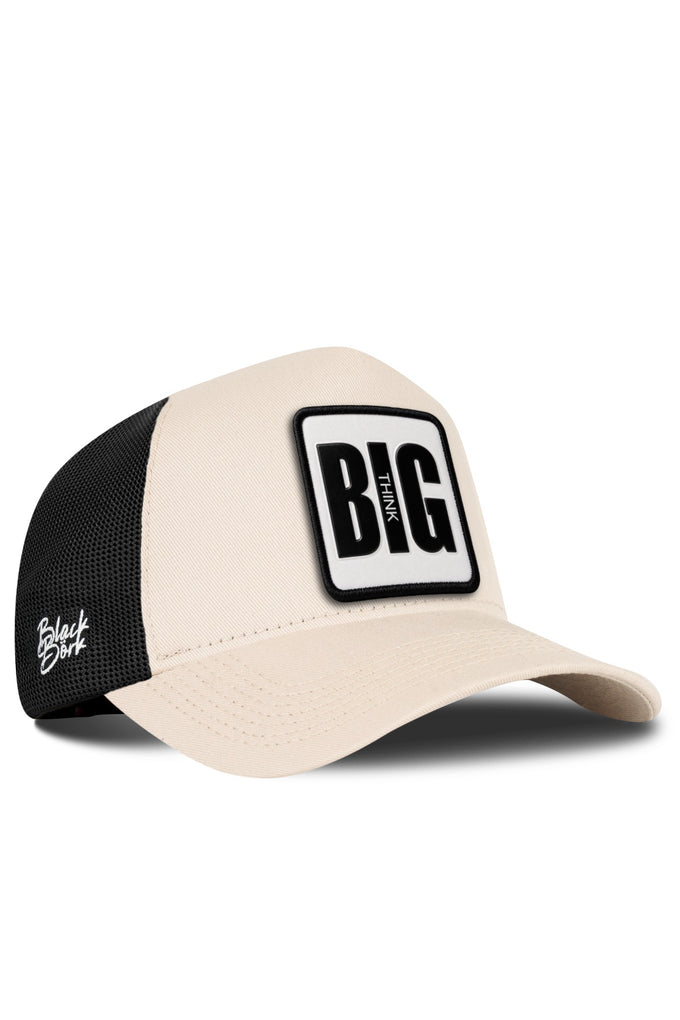 Big Think Logo Beige-Black Trucker Cap 