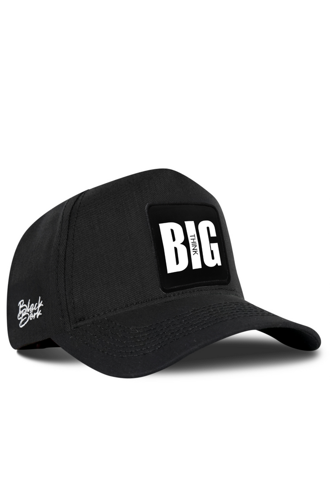 Big Think Logo Cordura Black Baseball Cap