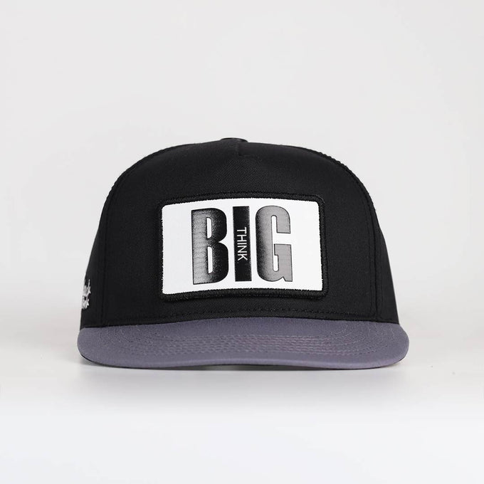 big-think-logolu-gri-siyah-hip-hop-sapka-3526 - BlackBörk TR