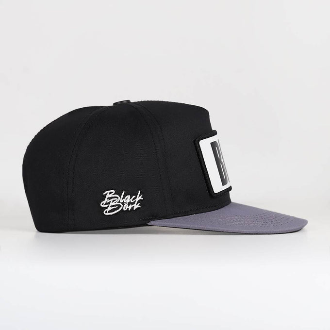 big-think-logolu-gri-siyah-hip-hop-sapka-3527 - BlackBörk TR