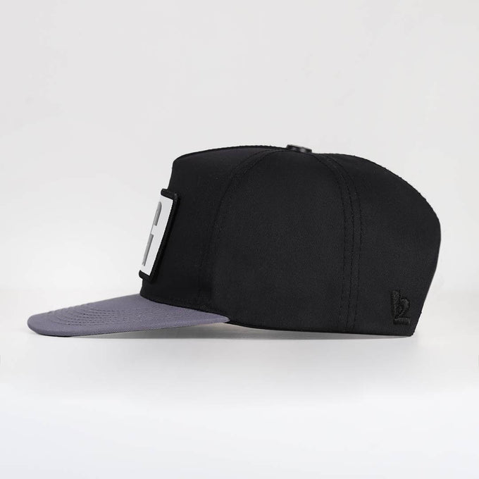 big-think-logolu-gri-siyah-hip-hop-sapka-3528 - BlackBörk TR