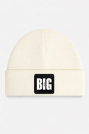 Off White Beret with Big Think Logo