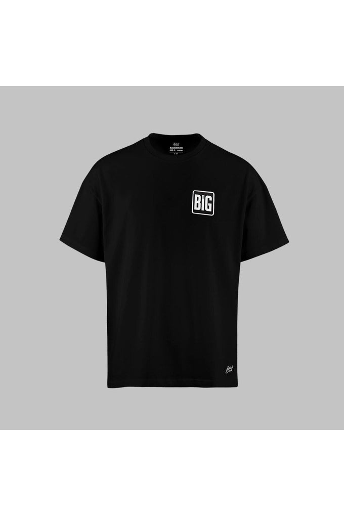 big-think-logolu-oversize-b-shirt-siyah-1895 - BlackBörk TR