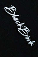 BlackBörk Nakışlı Oversize Siyah B-Shirt