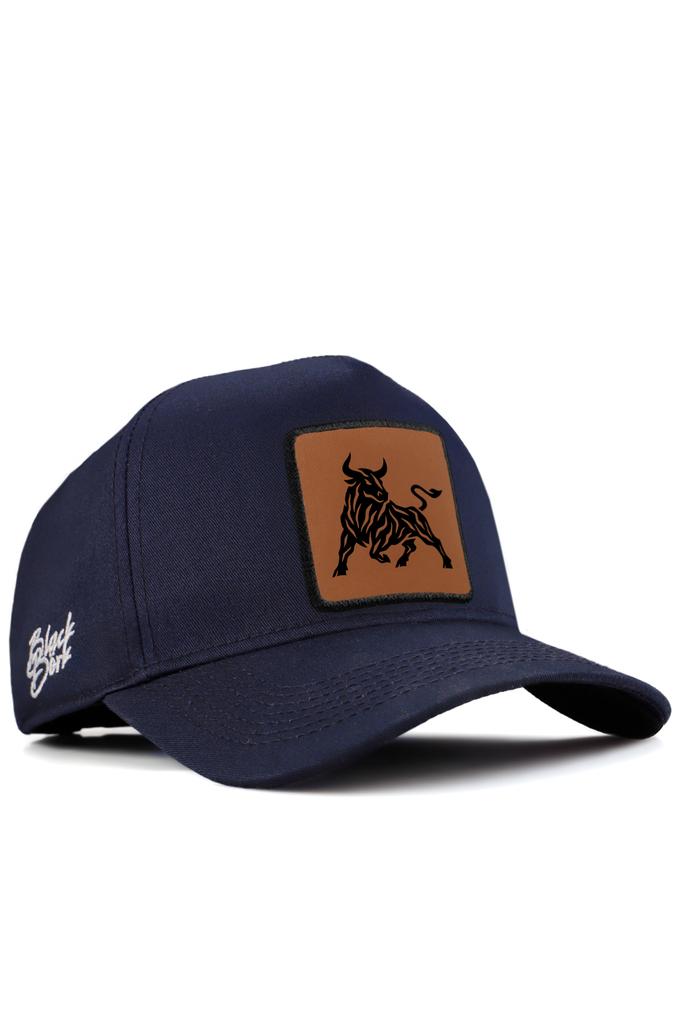 boga-logolu-lacivert-beyzbol-premium-sapka-5707 - BlackBörk TR