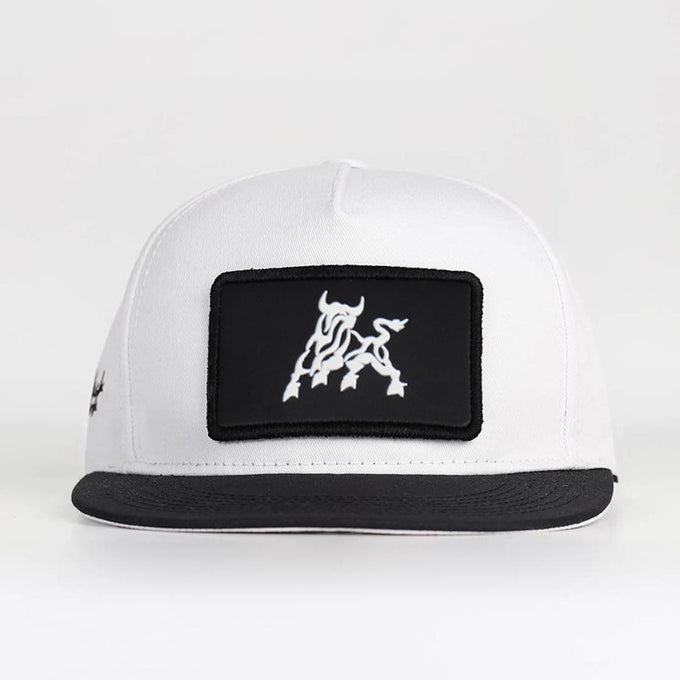 boga-logolu-siyah-beyaz-hip-hop-sapka-3575 - BlackBörk TR