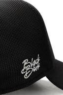 Boğa Logolu Siyah Trucker Şapka