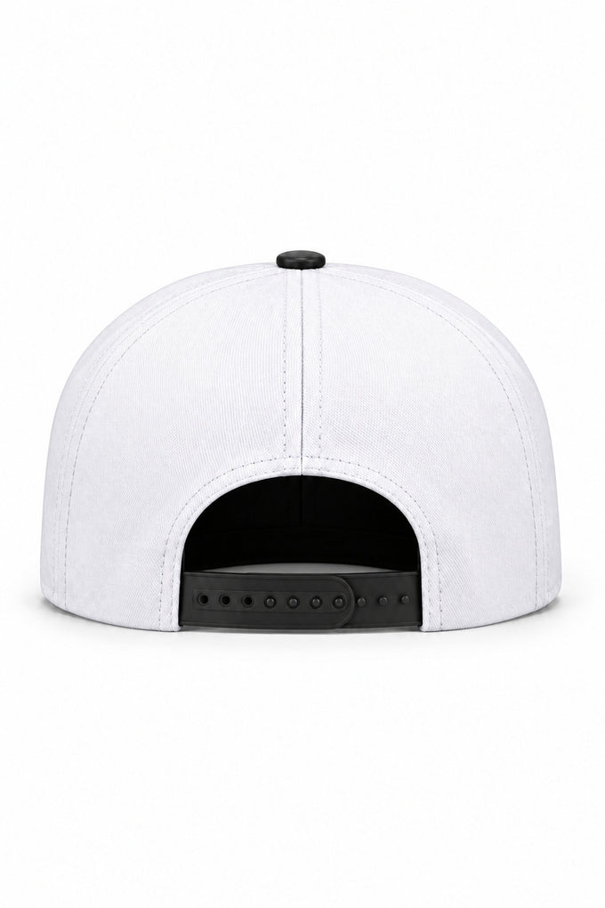 Black and White Hip Hop Cap with Boxing Logo