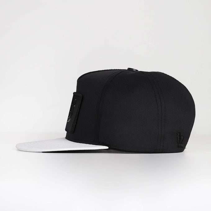 boss-logolu-beyaz-siyah-hip-hop-sapka-3665 - BlackBörk TR
