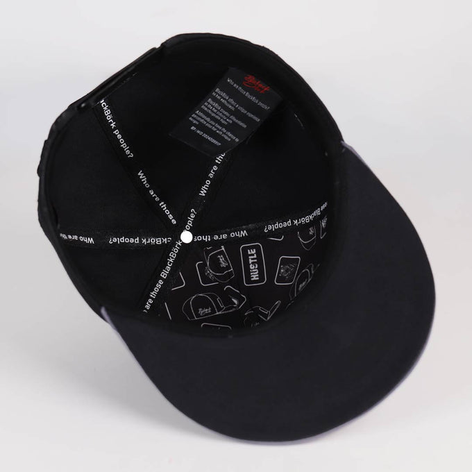 boss-logolu-gri-siyah-hip-hop-sapka-3681 - BlackBörk TR